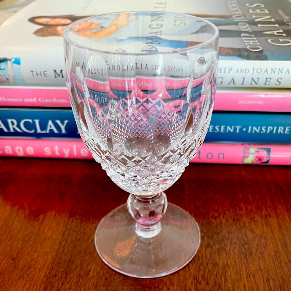 Waterford Crystal Short Stem White Wine Glass - Authentic & in Mint Condition